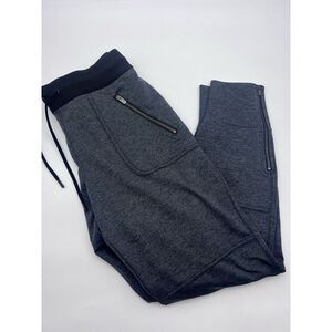 Athleta Flux Street Jogger‎ Womens Size Small Gray Zip Pockets & Ankles